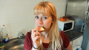 ellen tasting scamorza