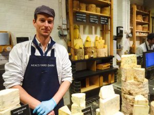 borough market cheese stalls christmas ideas presents dairy